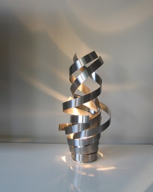 Springs moderne rvs design lamp - Joeniq design